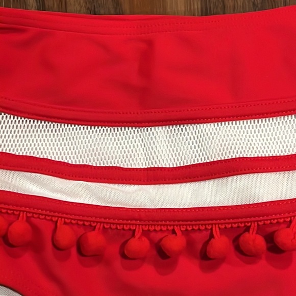 NWOT Cocoship Retro Pompon Bikini - Picture 8 of 13